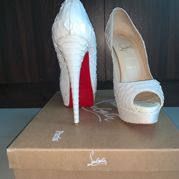 Lady peep 150 python crystal. Open toe - Picture 3 of 3